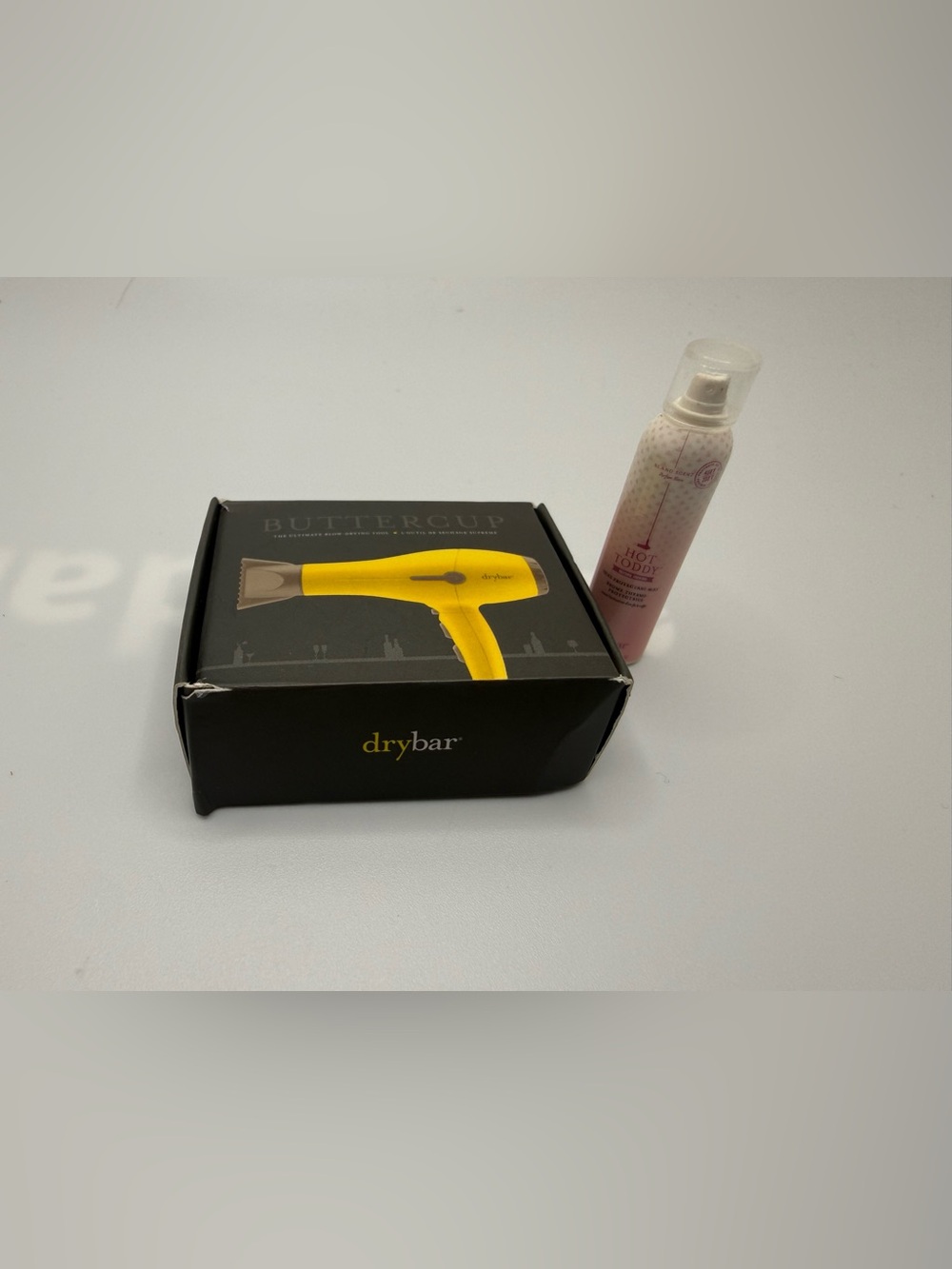 Mini brands ulta drybar Buttercup Yellow hair dryer rare toy